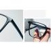 Fashion Blue Light Blocking Reading Glasses +350 | Anti-Glare Oversized Computer Readers | Stylish Flat Light Mirror Eyeglasses - Buy Online on GoSupps.com