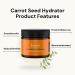 Harper's Naturals Carrotseed Facial Hydrator | All-Natural Face Moisturizer for All Skin Types | Smooths Fine Lines & Wrinkles | 2 oz - Buy Online on GoSupps.com