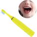 ZJchao Electric Toothbrush for Children - USB Charging 4 Gears 8 Heads Soft Bristles Ergonomic Design (Yellow) - Buy Online on GoSupps.com