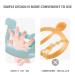 Pink Pony Teether: Wearable Shape Infant Teething Toy for Babies 0-18 Months | BPA Free - Buy Online on GoSupps.com