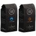 Kicking Horse Coffee Three Sisters Medium Roast Ground 284 g Fairtrade Kosher Coffee & 454 Horse Power Dark Roast Ground 284 g - Certified Organic Fairtrade Kosher Coffee Three Sisters Medium Roast Ground Horse Coffee + Dark Roast Coffee
