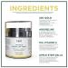 Nuorganic 24K Gold Instant Lift Face Cream with Plant Stem Cells & Vitamin C - Anti Aging Moisturizer - Vegan & Cruelty Free (1.7 fl Oz) - Buy Online on GoSupps.com