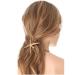 Cimenexe Bohemian Starfish Hair Clip Textured Sea Star Hair Barrette Gold Starfish Hair Pins Clips Rhinestone Headwear Decorative Hair Accessories Jewelry for Women and Girls