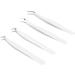 Eyelash Extension Tweezers Set - Precision Tweezers with Storage Case for Professionals & Beginners | International Shipping Available - Buy Online on GoSupps.com