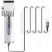 ZDdp Professional Hair Trimmer Men Rechargeable Hair Trimmer Cordless HairTrimmer Metal Liquid Crystal Digital Display HairTrimmer Silver - Buy Online on GoSupps.com