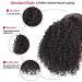 Drawstring Puff Afro Kinky Curly Ponytail - Synthetic Clip-In Hair Extensions for African American Styles - Buy Online on GoSupps.com