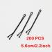 RN BEAUTY 200 Pieces Bobby Pins in Tin Case | Stainless Steel 5.6cm Hairpins Bulk | Strong Grip Bob Pins for Bun Clips and Hairstyles - Buy Online on GoSupps.com