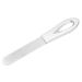 Stainless Steel Nail File Double Sided Design Portable for Travel Home Use Silver