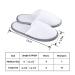 6 Pairs Combo White Spa Slippers Closed Toe - Disposable Indoor Hotel Slippers with Fluffy Coral Fleece for Comfort - Ideal for Guests, Hotels, and Travel - Buy Online on GoSupps.com