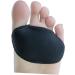 FRCOLOR Anti Pads - Metatarsal Shoe Inserts for Plantar Bunion Relief | Half Toe Sleeve & Heel Cushion Gel - Black 7.6x3.3cm - Comfort for Feet - Buy Online on GoSupps.com