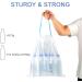 Charmount 4 Gallon Drawstring Trash Bags - 60 Count (Upgraded & Easy to Separate) - Ideal for Bathroom Kitchen Bedroom Office - Pack of 1 - Buy Online on GoSupps.com