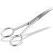 Nail scissors - cuticle scissors - straight cutting surface - 11.5 cm - stainless steel - rustproof