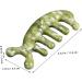 Magiclulu Jade Massage Comb - Scalp & Body Massager Tool | Natural Jade Handicrafts | 11.50x4.50cm Green - Buy Online on GoSupps.com
