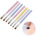 7-Piece Nail Brush Set | Gel & UV Gel Brushes for Acrylic Nail Art | Perfect for Stunning Designs - Buy Online on GoSupps.com