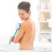 Bath Brush Back Brush for Showering | Soft Bristle Skin Massage Body Brush for Women & Men - Blue - Buy Online on GoSupps.com