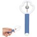 Tongue Tip Exerciser Safe Plastic Gourd Shaped Blue and White Metal Tongue Training Tool for Dysarthria for Children (Blue and White) - Buy Online on GoSupps.com