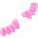 Buy Weikeya Toe Corrector - Ergonomic Silicone Toe Separator for Comfortable Feet | Wear-Resistant Design for Men & Women - Pink - Buy Online on GoSupps.com
