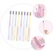 Solustre 8-Pack Macaron Toothbrush Cleaning Tools for Pregnant Women | Extra Soft Travel Toothbrush & Charcoal Massage Brush | Household Cleaning Devices - Buy Online on GoSupps.com