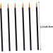 Mikinona 100pcs Tool Wands Cosmetic Point Lip Makeup Fine Applicator Brush Eyeliner Gloss Disposable - Buy Online on GoSupps.com