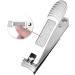 CHJHJKG Nail Clippers (Beauty) Adult Nail Clippers Stainless Steel Nail Clippers Silver 8cm Stainless Steel Nail Clippers - Buy Online on GoSupps.com