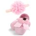 Baby Girls First Walking Shoes | Mary Jane Flats with Bow-Knot and Headband | Anti-Slip Soft-Soled Princess Shoes | 6-12 Months Pink - Buy Online on GoSupps.com
