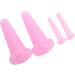 4PC Silicone Massage Cups Set - Moisture Absorption Cupping Therapy for Body Care & Daily Household Use (Pink) - Buy Online on GoSupps.com