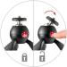 Manfrotto MTPIXIMII-B PIXI Mini Tripod with Handgrip for Compact Cameras | Made in Italy | DSLR, Mirrorless, Video | Compact Size | Technopolymer & Aluminium | Black - Buy Online on GoSupps.com