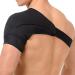 Solo actfit shoulder bandage adjustable neoprene wrap armrest shoulder support to protect against injuries pain rotator elastic sports cuffs for right and left