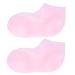 Milists 1 pair of protective socks Foot care Socks Moisturizing Socks Pedicure Socks Socks Socks For Women Women Locks Socks Sockets Slock Miss Cosmetics Socks With Open Toes Pink 19x12cm