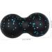 Marmerdo Massage Ball - 16.5x8.5x2cm Blue Peanut Gymnastics & Lacrosse Device for Foot Neck and Muscle Massage | Ideal Fitness & Yoga Tool - Buy Online on GoSupps.com