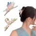 Pieces Butterfly Hair Clips Kraeoke Pink Hair Clip Cute Hair Clips Metal Back of the Head Clip Large Hair Clip (Combination 5)