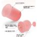 Face Cleanser Foamer Makeup Wash Bubble Maker Travel Household Rich Foam Maker Cup Pink rich foam maker - Buy Online on GoSupps.com