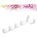 Baluue Multifunctional Clothing Rack Hangers 2pcs 5 Towel Hooks Hanging Rack Multifunction Door Hanger Multifunctional Hanger 2pcs White - Buy Online on GoSupps.com