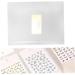 Nail Sticker Album Nail Art Decal Storage Bag Card Display Book Container 80 Slots - Buy Online on GoSupps.com