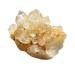 Natural Crystal Rough Natural Rough Stone Pineapple Crystal Cluster for Home Decoration (Size : 100-150g)