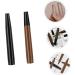 TOVINANNA 2pcs Beard Pencil Filler for Men Womens Eyebrow Pencil Micro Fork Eyebrow Pencil Artificial Fiber - Buy Online on GoSupps.com