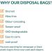 Sirona Premium Adult Diaper Disposal Bags - Pack of 60 | Odor Sealing Bags for Discreet Disposal | Travel Friendly 30 Count (Pack of 2) - Buy Online on GoSupps.com