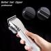 Professional Hair Clippers - Cordless Titanium Ceramic Blade Trimmer | Silver Barber Grooming Kit for Home & Salon - Buy Online on GoSupps.com