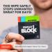SweatBlock Antiperspirant Wipes - Maximum Clinical Strength - Treat Hyperhidrosis & Excessive Sweating for Men Women & Teens - up to 7 Days Protection Per Wipe - Dermatologist Tested - 20 Wipes 20 Count - Buy Online on GoSupps.com