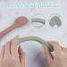 Vicloon 4 Pcs Silicone Baby Spoons - Self-Feeding Weaning Spoons for Kids, Toddlers, Children, Infants - Khaki Series - Buy Online on GoSupps.com
