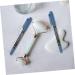 Hemoton 5pcs Pen Eyebrow Pen Pens Eyebrow Position Pen Double Head Drawing Tool 13.9x1.8cm Blue - Buy Online on GoSupps.com