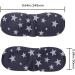 100% Blackout Sleep Mask for Women & Men - Cozy Eye Mask for Ultimate Sleeping Comfort (Black Stars Leopard - Buy Online on GoSupps.com