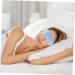 FRCOLOR Blue Silk Blindfold & Sleep Mask - Adjustable Soft Eye Cover for Travel & Sleeping - Comfortable Eye Patches for Restful Sleep - Buy Online on GoSupps.com