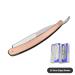 Colorful Manual Straight Razors | Stainless Steel Single Edge Blades for Beard Face & Body Grooming - Foldable Eyebrow Trimmers & Moustache Removal - Buy Online on GoSupps.com