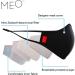 Meo Lite Face Mask - Reusable Washable Breathable & Comfortable | Includes 2 Lite Replaceable Filters (Large Stitch - Buy Online on GoSupps.com