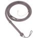 Indiana Jones Style 6 Feet 8 Feet & 10 Feet 8 Plait Dark Brown Leather Bullwhip Real Genuine Cowhide Leather Bull Whip 10.0 Feet