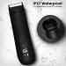 Clyictz Trimmer for Men Replaceable Ceramic Blade Heads Waterproof Wet/Dry Groin & Body Shaver Groomer B Black - Buy Online on GoSupps.com