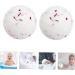  Mikinona Mikinona 2 Pieces Bubble Bath Ball Round Bath Milk Rose Petals Bath Bomb Maker Essential Oil Moisturize Sea Salt - Buy Online on GoSupps.com