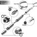 1100Pcs Eyeglasses Repair Kit with Stainless Steel Screws, Nose Pads, Micro Screwdriver, and Tweezer - Ideal for Glasses, Sunglasses, and Watch Repair - Buy Online on GoSupps.com