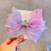 FEIFEI'S BOW Baby Girls Princess Chiffon Diamond Crown Unicorn Hair Clip - Multi Colour Toddler Party Dress Costume Bow (Mix03) - Buy Online on GoSupps.com